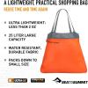 image:imageSea to Summit UltraSil Reusable Shopping Bag HighRise GreyOrange