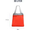 image:imageSea to Summit UltraSil Reusable Shopping Bag HighRise GreySpicy Orange