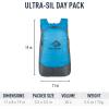image:imageSea to Summit UltraSil Ultralight Day Pack 20Liter Spicy OrangeSky Blue