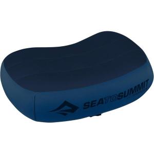 image:imageSea to Summit Aeros Premium Inflatable Travel Pillow Large GreyNavy Blue