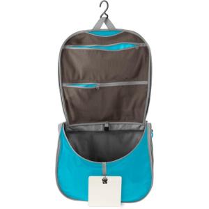 image:imageSea to Summit Large Hanging Toiletry Bag Travel Organizer for Men and Women Spicy OrangeAtoll Blue