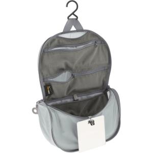 image:imageSea to Summit Small Hanging Toiletry Bag Extra Compact Travel Organizer for Minimalist Adventures HighRise GreyHighRise Grey
