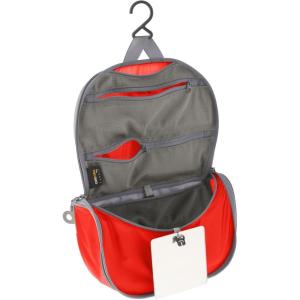 image:imageSea to Summit Small Hanging Toiletry Bag Extra Compact Travel Organizer for Minimalist Adventures HighRise GreySpicy Orange