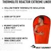 image:imageSea to Summit Thermolite Reactor Extreme Sleeping Bag Liner  Red 90 x 210 CentimeterExtreme 83 X 35