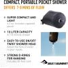 image:imageSea to Summit Pocket Shower BlackBlack