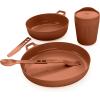 image:imageSea to Summit Horizon Dinnerware Set  BombayBombay Brown