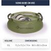 image:imageSea to Summit Ultralight Collapsible UltraSIL Kitchen Sink10 Liter