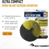 image:imageSea to Summit Ultralight Collapsible UltraSIL Kitchen Sink10 Liter v1