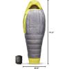 image:imageSea to Summit Spark Womens Ultralight Down Sleeping BagLong