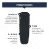 image:imageSea to Summit Ether Light XR Pro Insulated Sleeping Pad Tapered  Small 66 x 215 x 4 inchesTapered  Small 66 x 215 x 4 inches